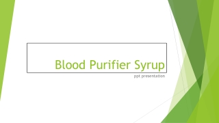 Blood Purifier syrup