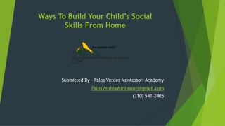 Ways to Build Your Child’s Social Skills from Home