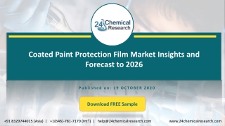 Coated Paint Protection Film Market Insights and Forecast to 2026