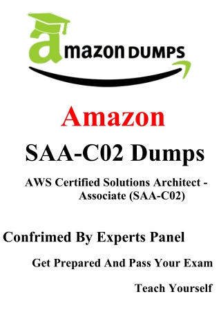 Amazon SAA-C02 Exam Test Engine - SAA-C02 Dumps PDF | Amazondumps.us