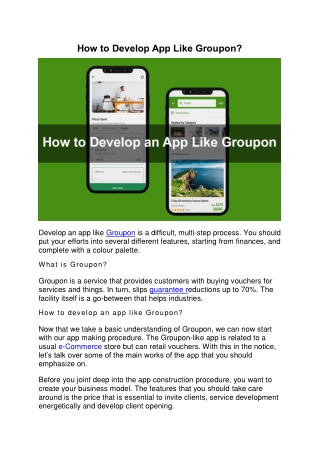 How app develops in group on