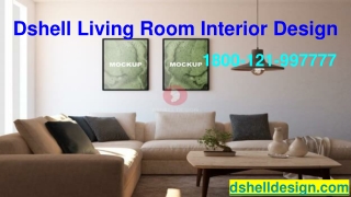 Living Room Interior Design Services In Delhi NCR 1800121997777