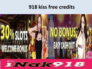 918Kiss free credit