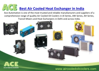 Best Air Cooled Heat Exchanger in India