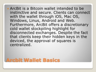 ARcbit Wallet Support Number [1-856-254-3098] Wallet with best highlight features