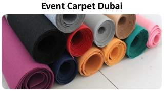 Event Carpet Dubai