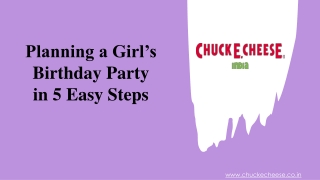 Planning a Girl’s Birthday Party in 5 Easy Steps