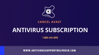 How to Cancel Avast Antivirus Subscription