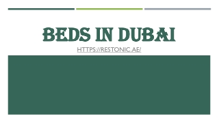 Beds in Dubai