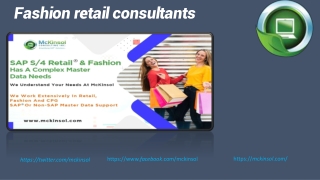 fashion retail consultants