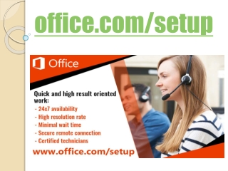 www.Office.com/Setup - Enter product key - Office Setup