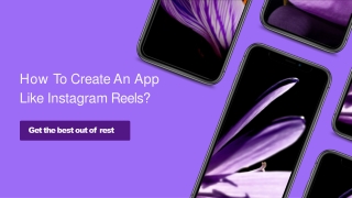 How To Create An App With Instagram Reels Like Features?