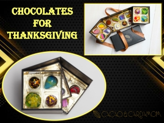 Chocolates For Thanksgiving | Chocolates Thank You Gifts