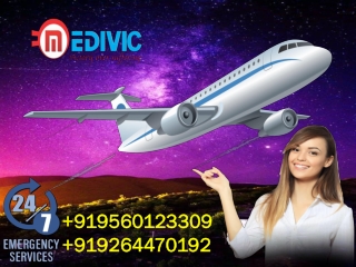 Hire Risk-Free Air Ambulance Service in Delhi by Medivic Aviation