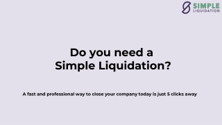 Creditors Voluntary Liquidation 