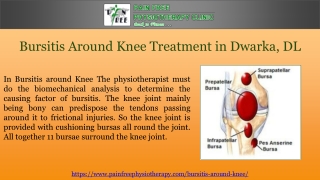 Bursitis Around Knee Treatment in Dwarka, Delhi | Pain Free Physiotherapy