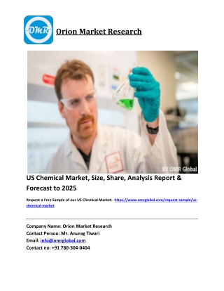 US Chemical Market Size, Industry Trends, Share and Forecast 2019-2025