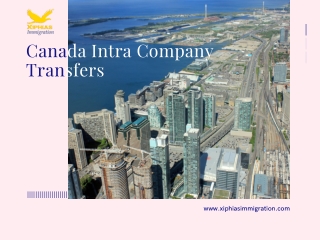 Canada Intra Company Transfers