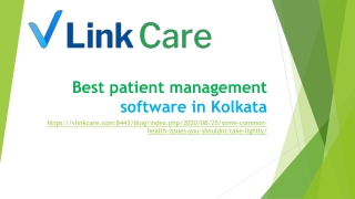 Best patient management software in Kolkata