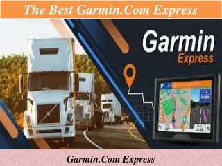 The Best garmin.com express