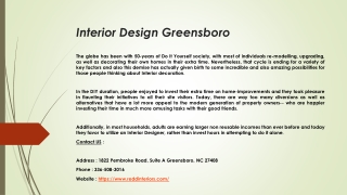 Interior Design Greensboro