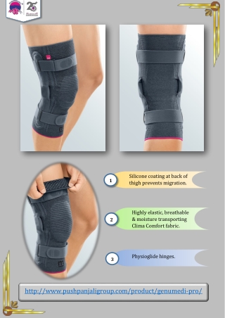 Genumedi® pro knee brace | Pushpanjali medi India