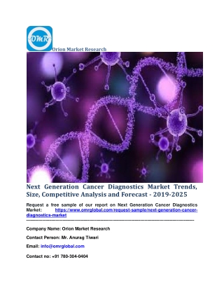 Next Generation Cancer Diagnostics Market Trends, Size, Competitive Analysis and Forecast - 2019-2025