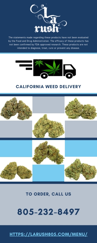 California Weed Delivery - LA Rush