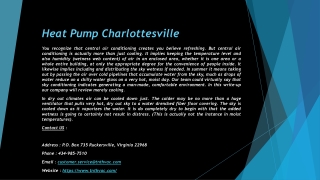 Heat Pump Charlottesville