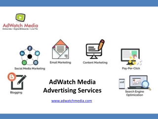 AdWatch Media Advertising Services - AD Watch Media