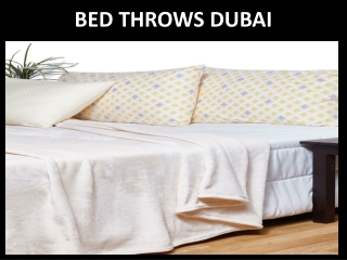 Bed Throws Dubai