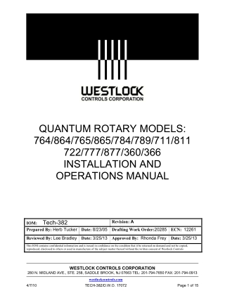 Westlock Control Non-incendive Rotary Control Monitors NEC | Instronline