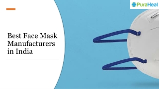 Best Quality N95 Face Mask Wholesale Manufacturer in India