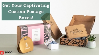 Get Exceptional Quality Custom Postage Boxes | Custom Mailer Boxes