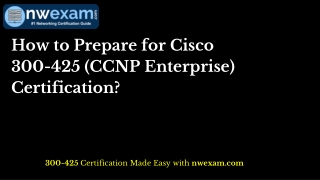 Cisco New 300-425 Exam Questions | 300-425 Practice Test