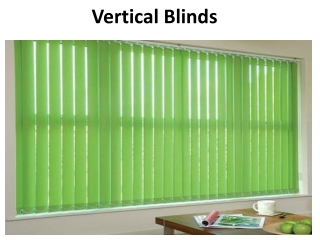 Vertical Blinds