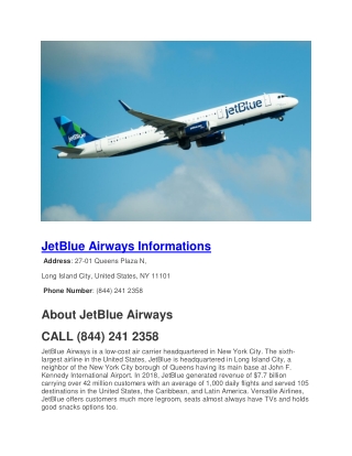 JetBlue Airways - JetBlue Airlines Flights - FareCopy.com