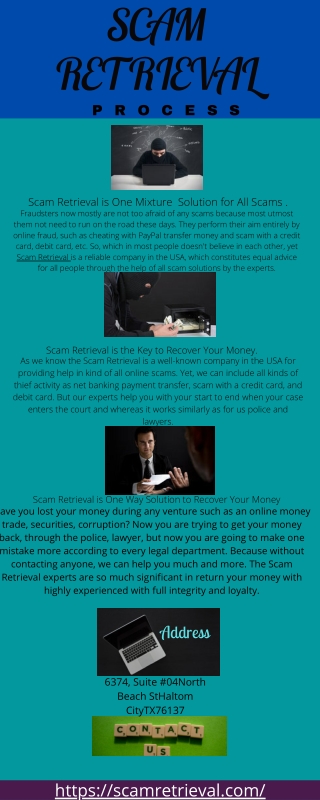 Scam Retrieval is One Mixture  Solution for All Scams