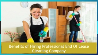 Things To Do When Hiring a Professional Bond Cleaner