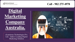 Digital Marketing Company Australia