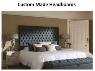 Custom Made Headboards