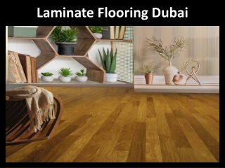 Laminate Flooring Dubai