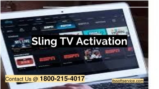 Sling TV Activation service