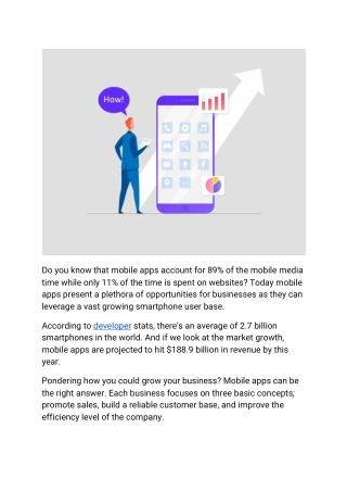 How Mobile Apps Can Help Increase Business Growth and Visibility