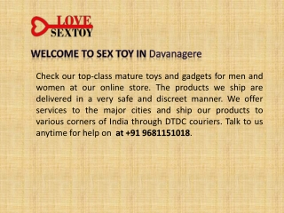 Adult Toy In Davanagere