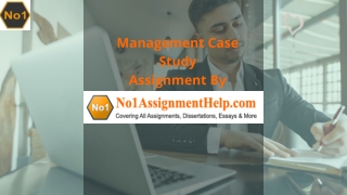 Management Case Study Assignment