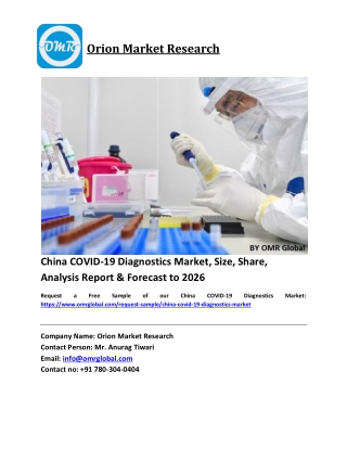 China COVID-19 Diagnostics Market Size, Industry Trends, Share and Forecast 2020-2026