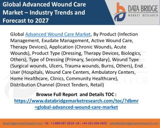 advanced wound care market