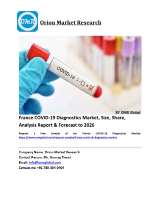 France COVID-19 Diagnostics Market Size, Industry Trends, Share and Forecast 2020-2026