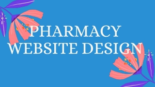 PHARMACY ECOMMERCE STORE DEVELOPMENT